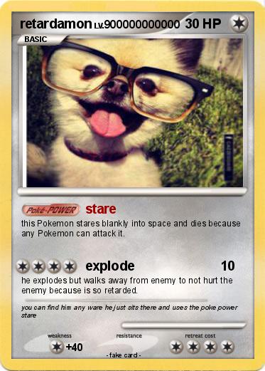 Pokemon retardamon