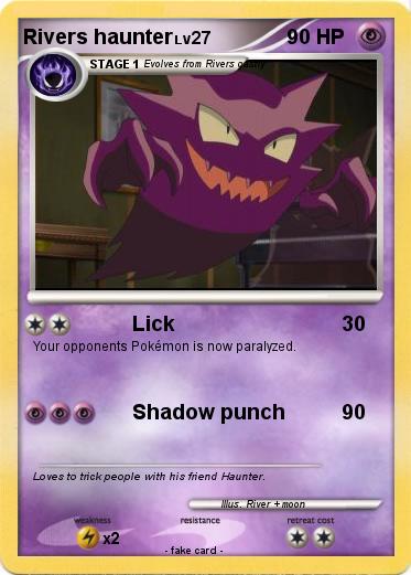 Pokemon Rivers haunter