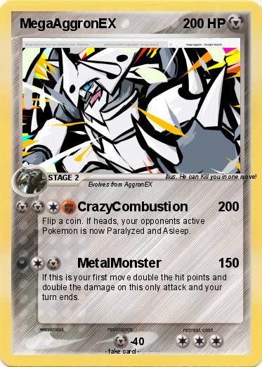 Pokemon MegaAggronEX