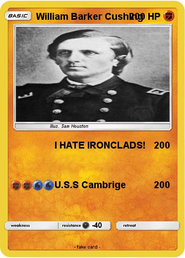 Pokemon William Barker Cushing