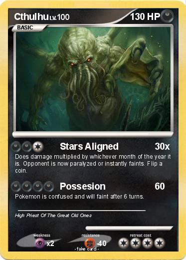 Pokemon Cthulhu