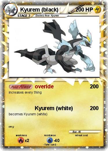 Pokemon Kyurem (black)
