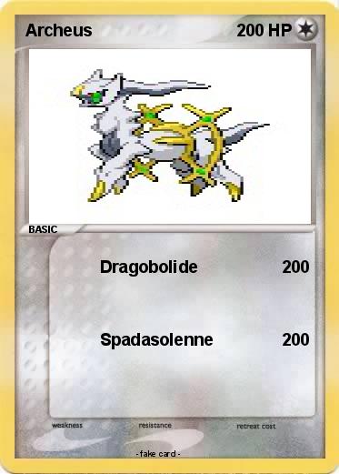 Pokemon Archeus