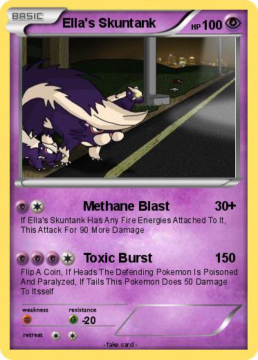 Pokemon Ella's Skuntank