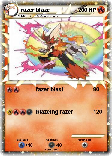 Pokemon razer blaze