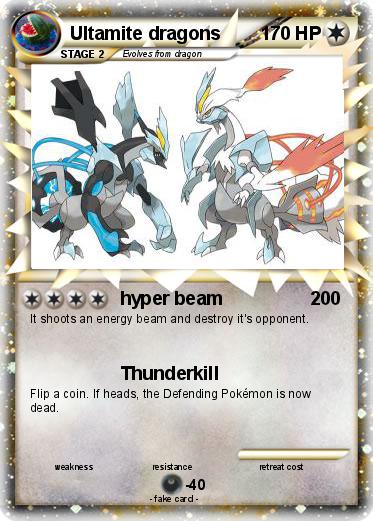 Pokemon Ultamite dragons