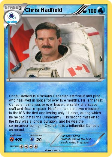Pokemon Chris Hadfield