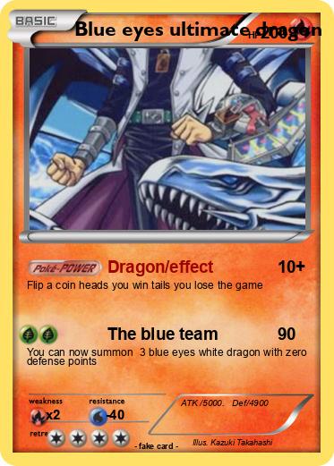 Pokemon Blue eyes ultimate dragon
