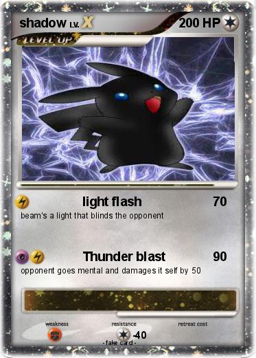 Pokemon shadow
