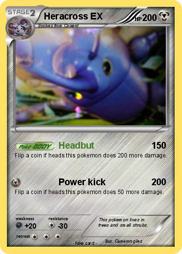 Pokemon Heracross EX