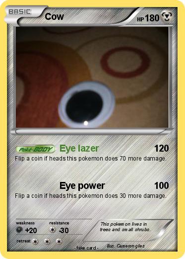 Pokemon Cow