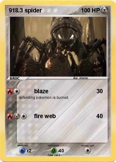 Pokemon 918.3 spider