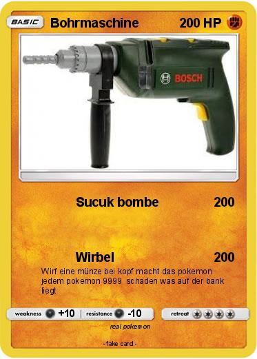 Pokemon Bohrmaschine