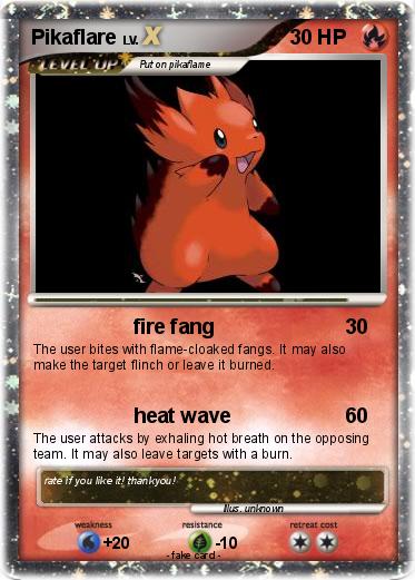 Pokemon Pikaflare