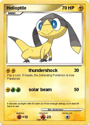 Pokemon Helioptile