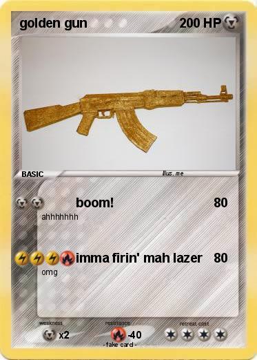 Pokemon golden gun
