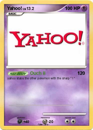 Pokemon Yahoo!