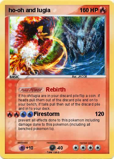 Pokemon ho-oh and lugia