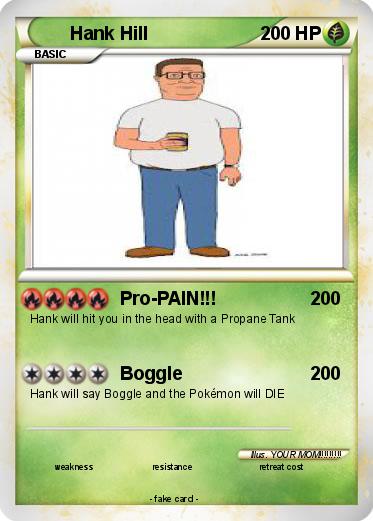 Pokemon Hank Hill