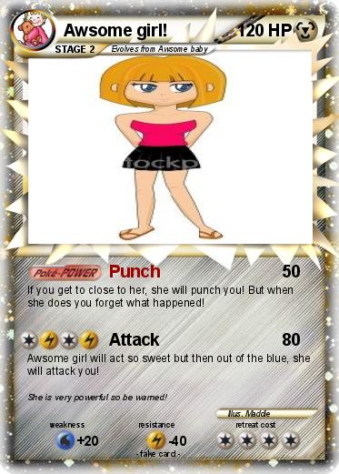 Pokemon Awsome girl!