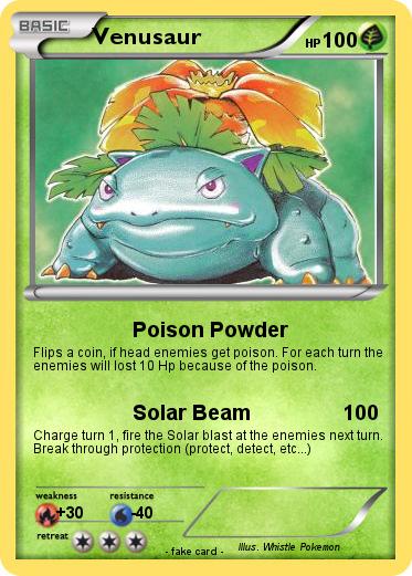 Pokemon Venusaur