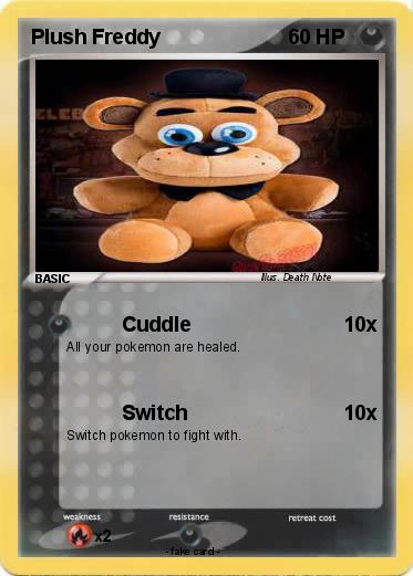 Pokemon Plush Freddy