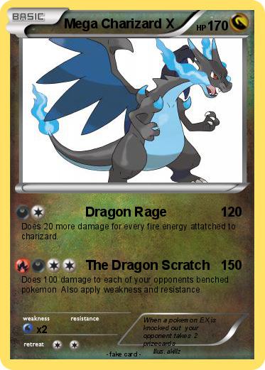 Pokemon Mega Charizard X