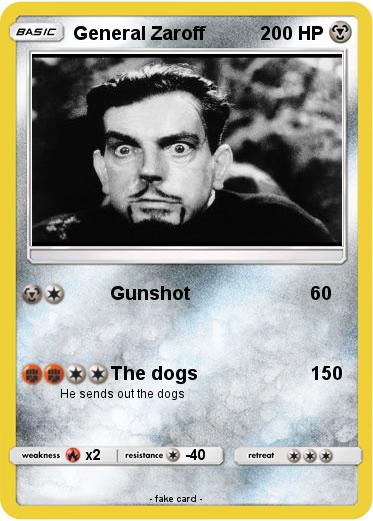 Pokemon General Zaroff