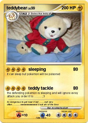 Pokemon teddybear
