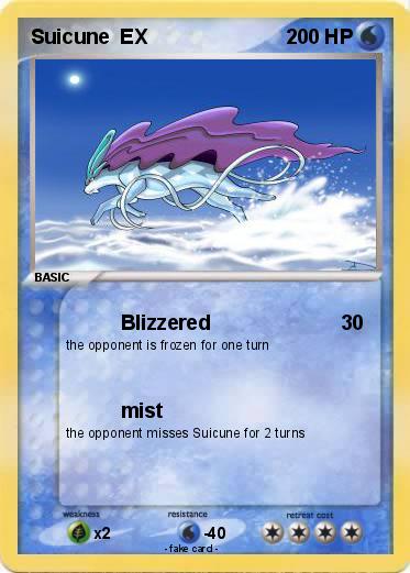 Pokemon Suicune  EX