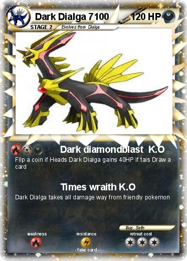 Pokemon Dark Dialga 7100