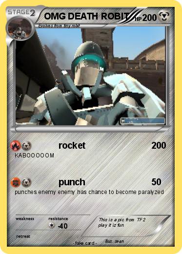 Pokemon OMG DEATH ROBIT