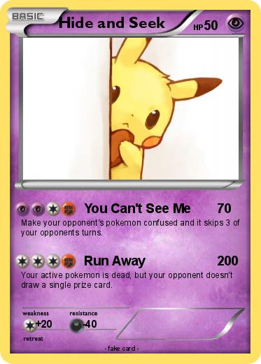 Pokemon Hide and Seek