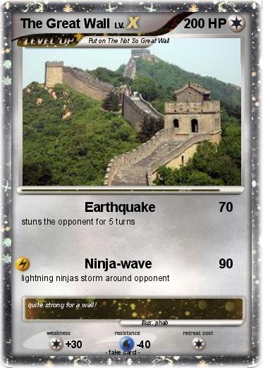 Pokemon The Great Wall