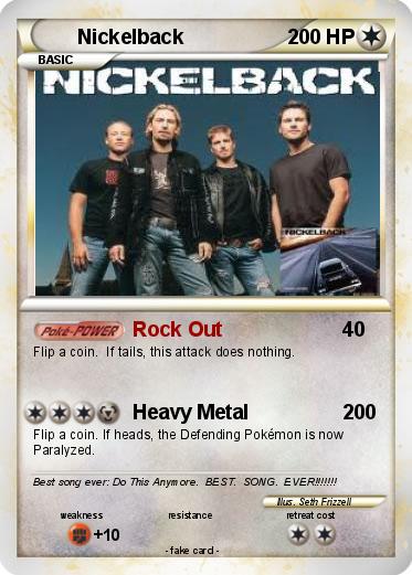 Pokemon Nickelback