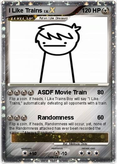 Pokemon I Like Trains