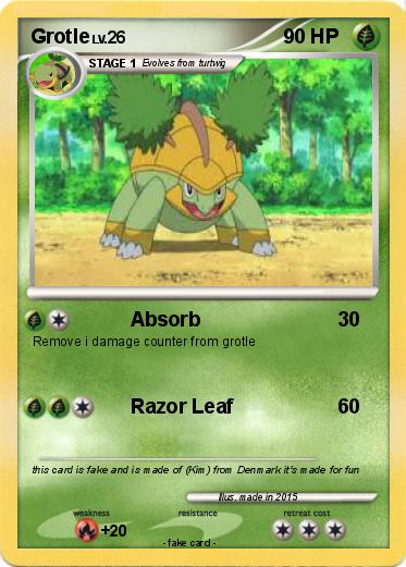 Pokemon Grotle