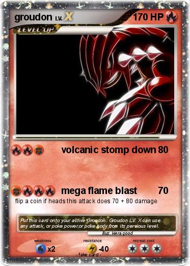 Pokemon groudon