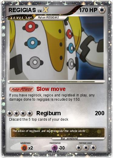 Pokemon REGIGIAS