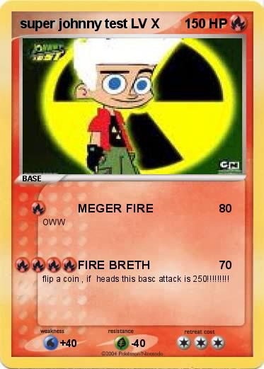 Pokemon super johnny test LV X
