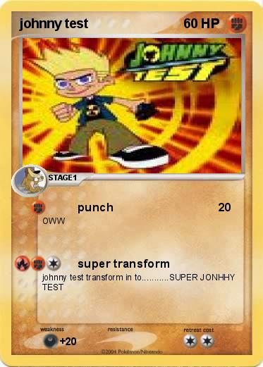 Pokemon johnny test