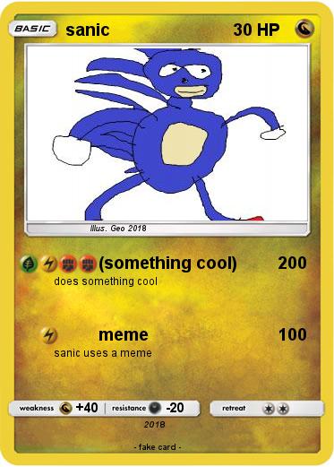 Pokemon sanic