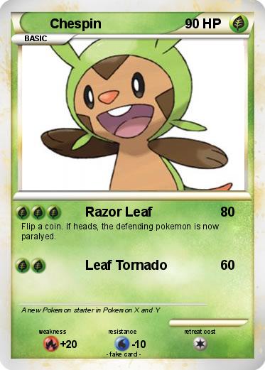Pokemon Chespin