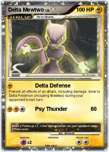 Pokemon Delta Mewtwo