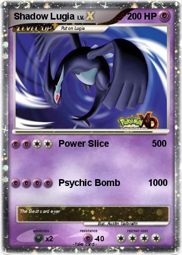 Pokemon Shadow Lugia