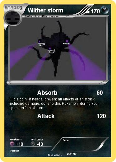 Pokemon Wither storm