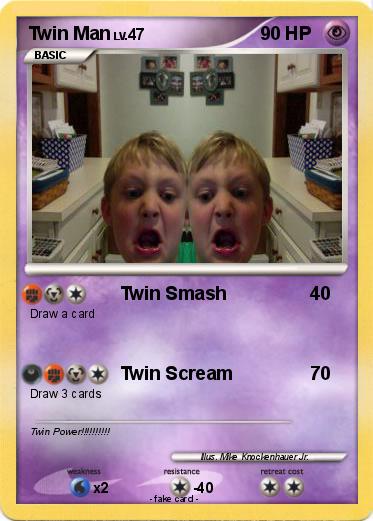 Pokemon Twin Man