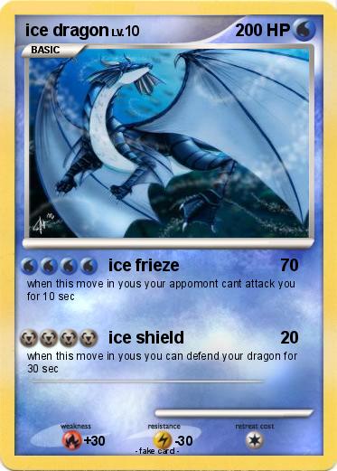 Pokemon ice dragon