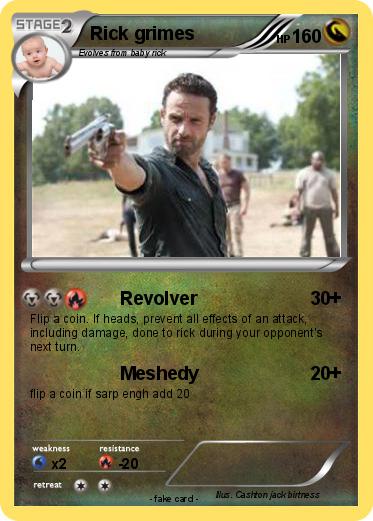 Pokemon Rick grimes