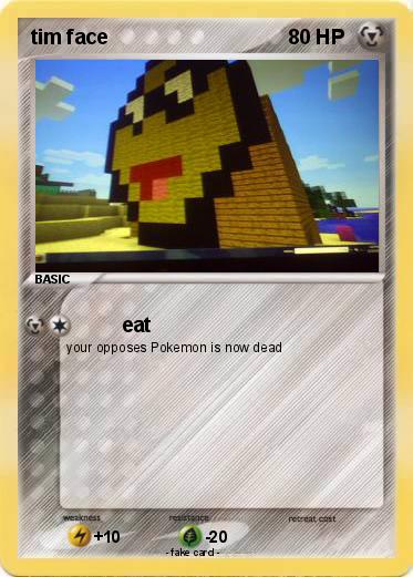 Pokemon tim face